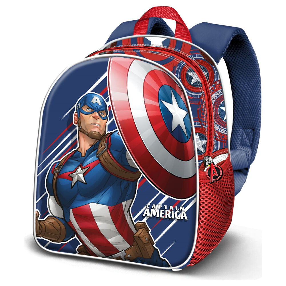 Marvel Captain America Första 3D Ryggsäck 31cm
