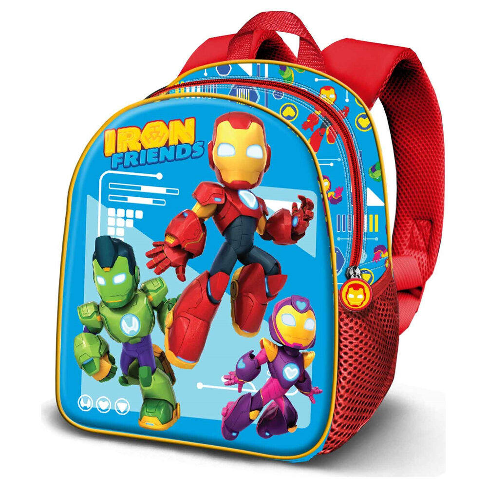 Marvel Iron Man Friends Tech 3D Ryggsäck 31cm