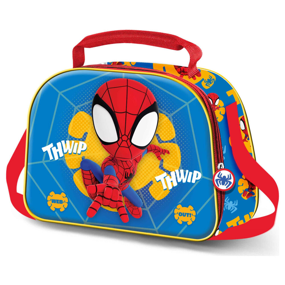 Marvel Spiderman Web Out 3D Lunchbag