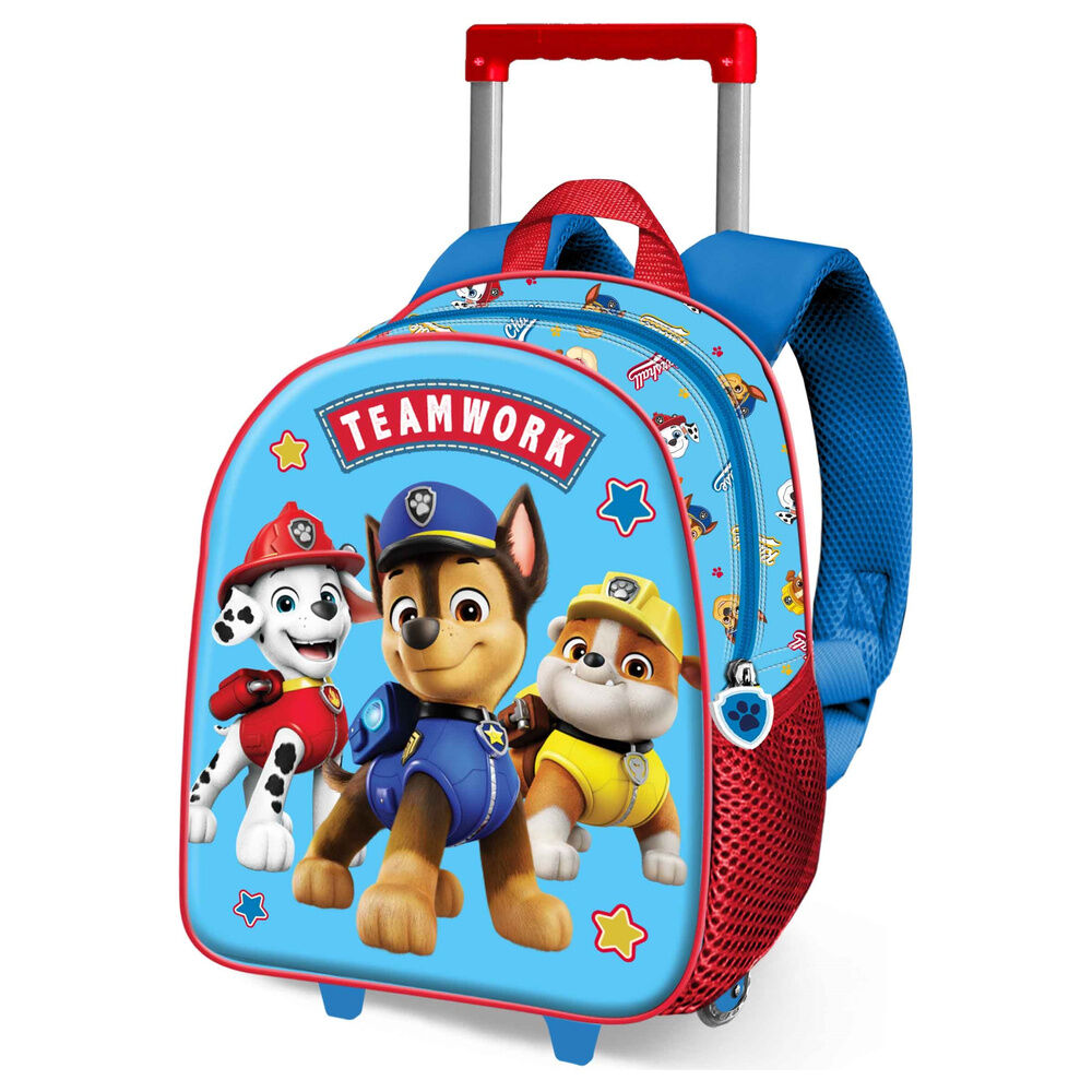 Paw Patrol Ready 3D Ryggsäck med Hjul 31cm