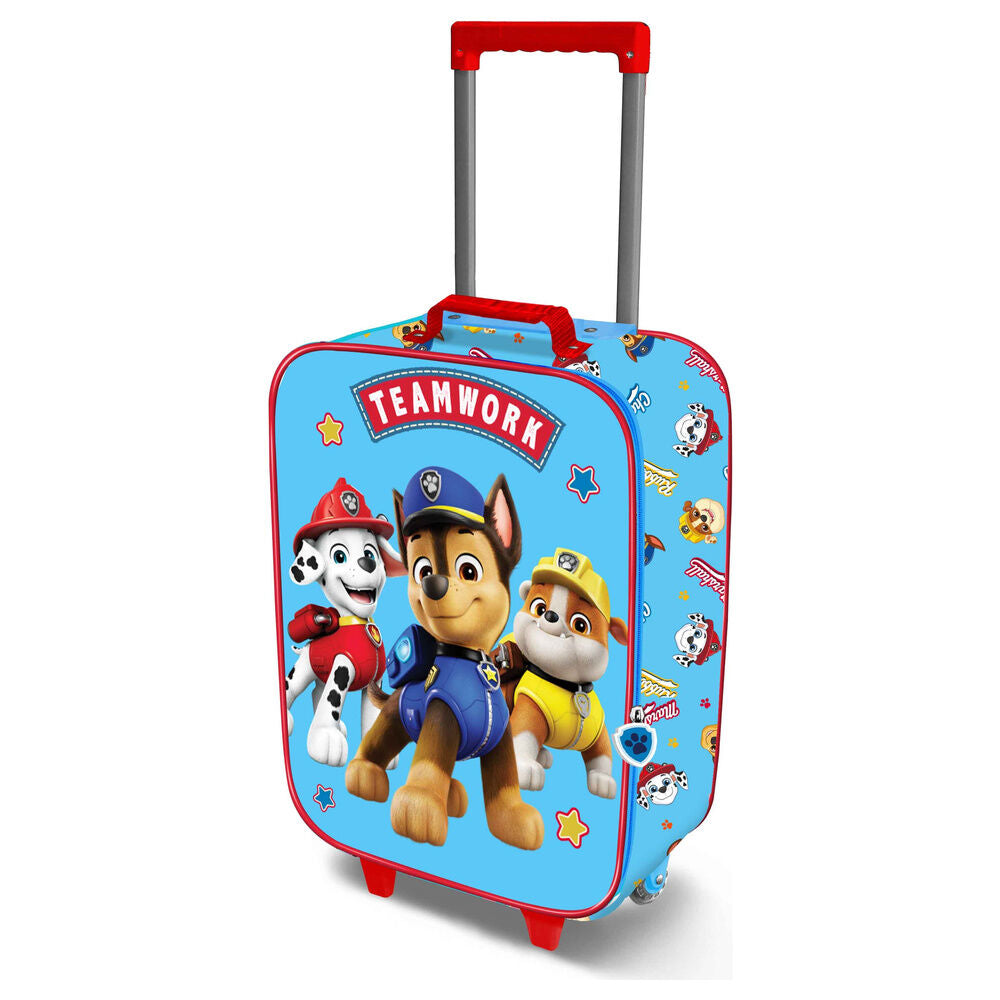 Paw Patrol Ready 3D Ryggsäck med Hjul suitcase 46cm
