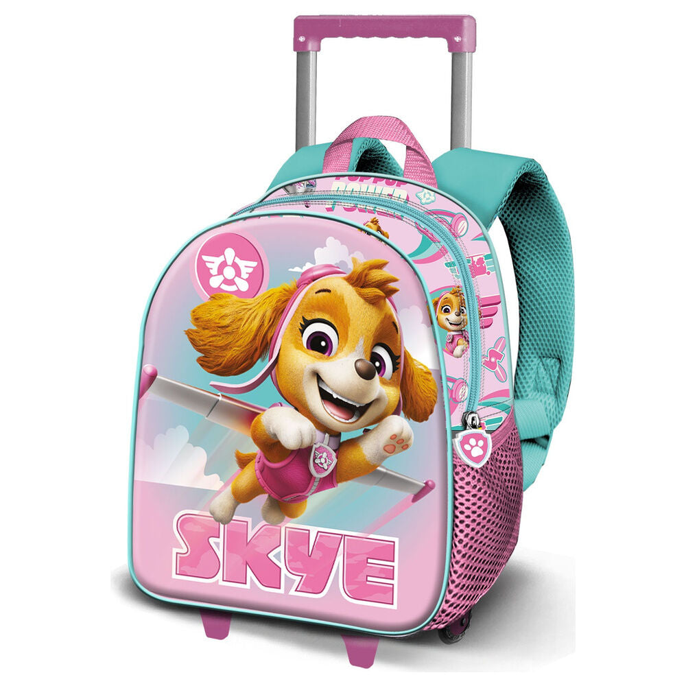 Paw Patrol Skye 3D Ryggsäck med Hjul 31cm