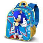 Sonic the Hedgehog Star 3D Ryggsäck 31cm