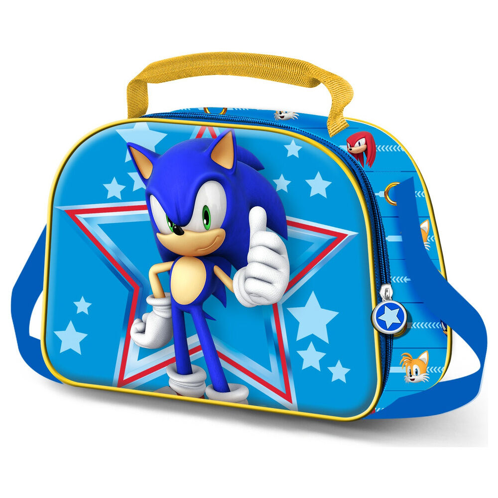 Sonic the Hedgehog Star 3D Lunchväska