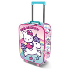 Hello Kitty Unicorn 3D Ryggsäck med Hjul suitcase 46cm