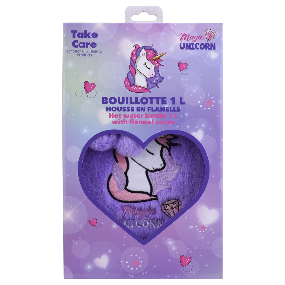 Unicorn Vattenflaska med Varmvatten 1L