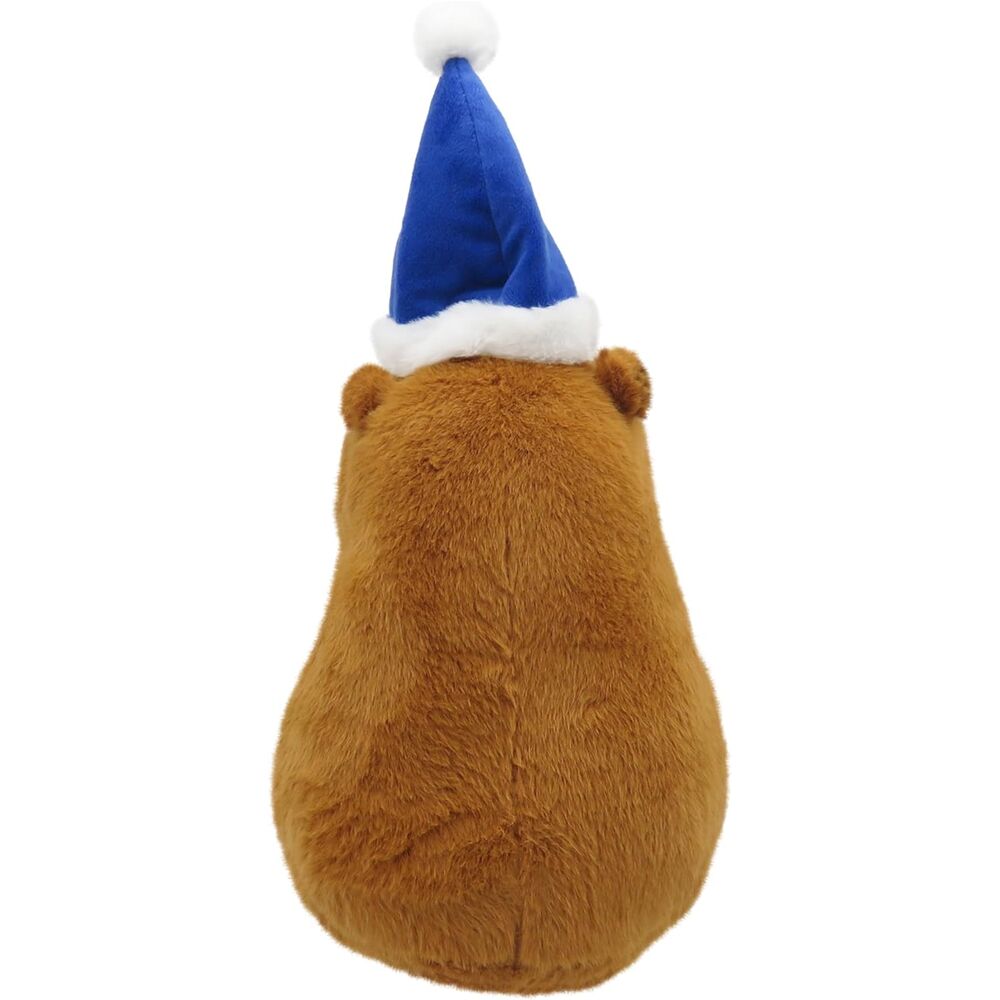 Real Madrid Capibara Teddy med Jultomte-hatt 35 cm