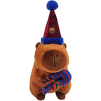 FC Barcelona Capibara Teddy Santa Hatt 35cm