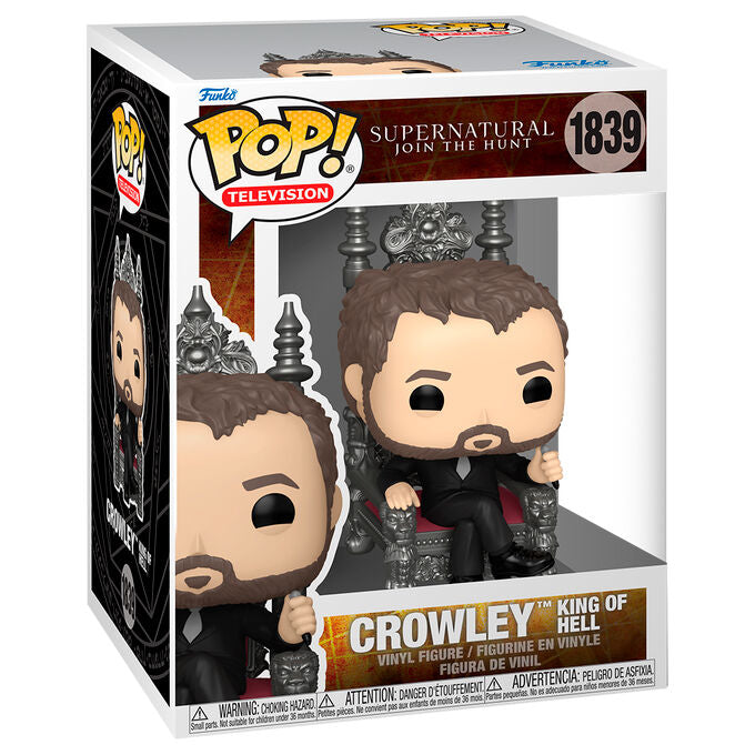 POP Figur Premium Supernatural - Join the Hunt Death Crowley, King of Hell