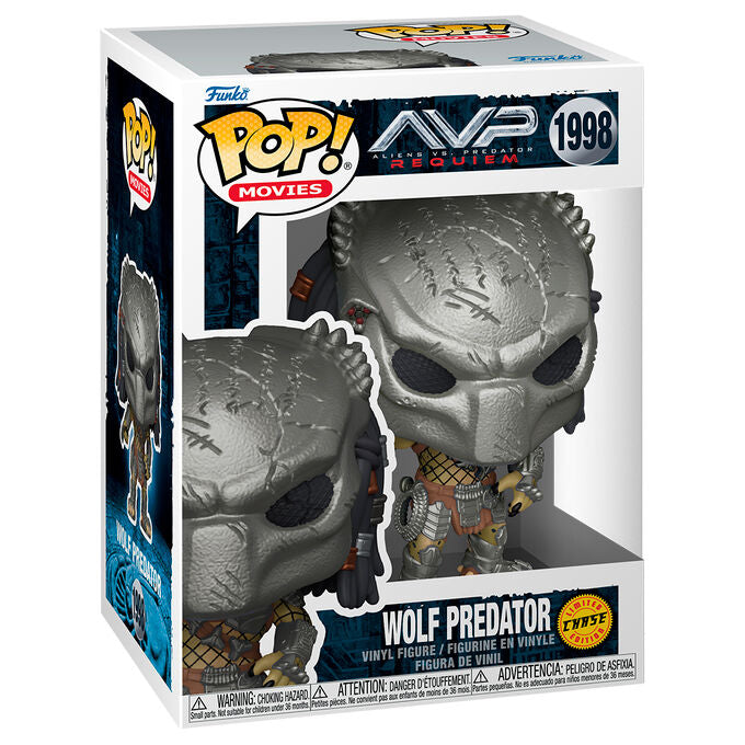 Funko POP Figur Alien vs Predator Requiem Wolf Predator Chase