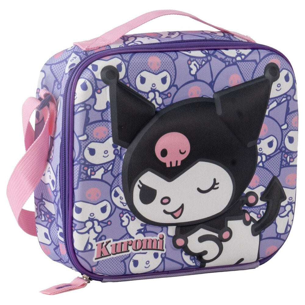 Hello Kitty Kuromi 3D Lunch Bag – Söt och Praktisk Matväska