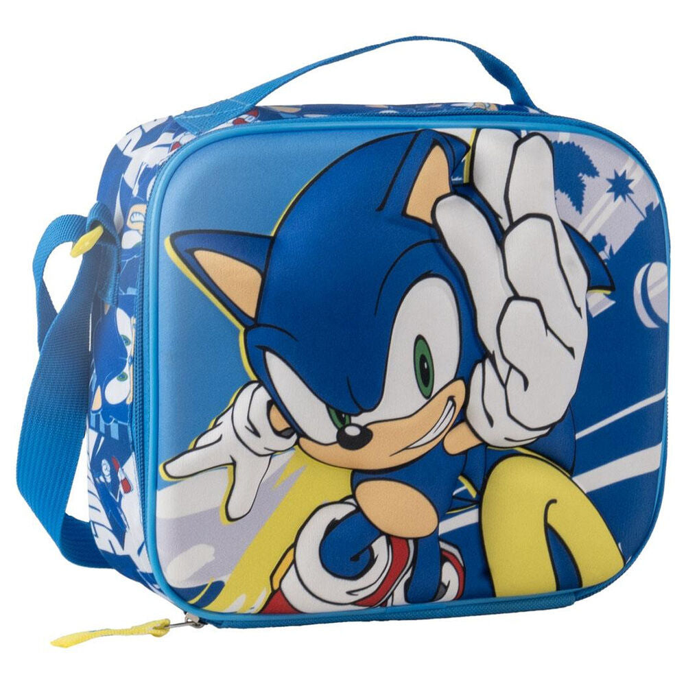 Sonic the Hedgehog 3D Lunchbag - Perfekt för Skolutflykter