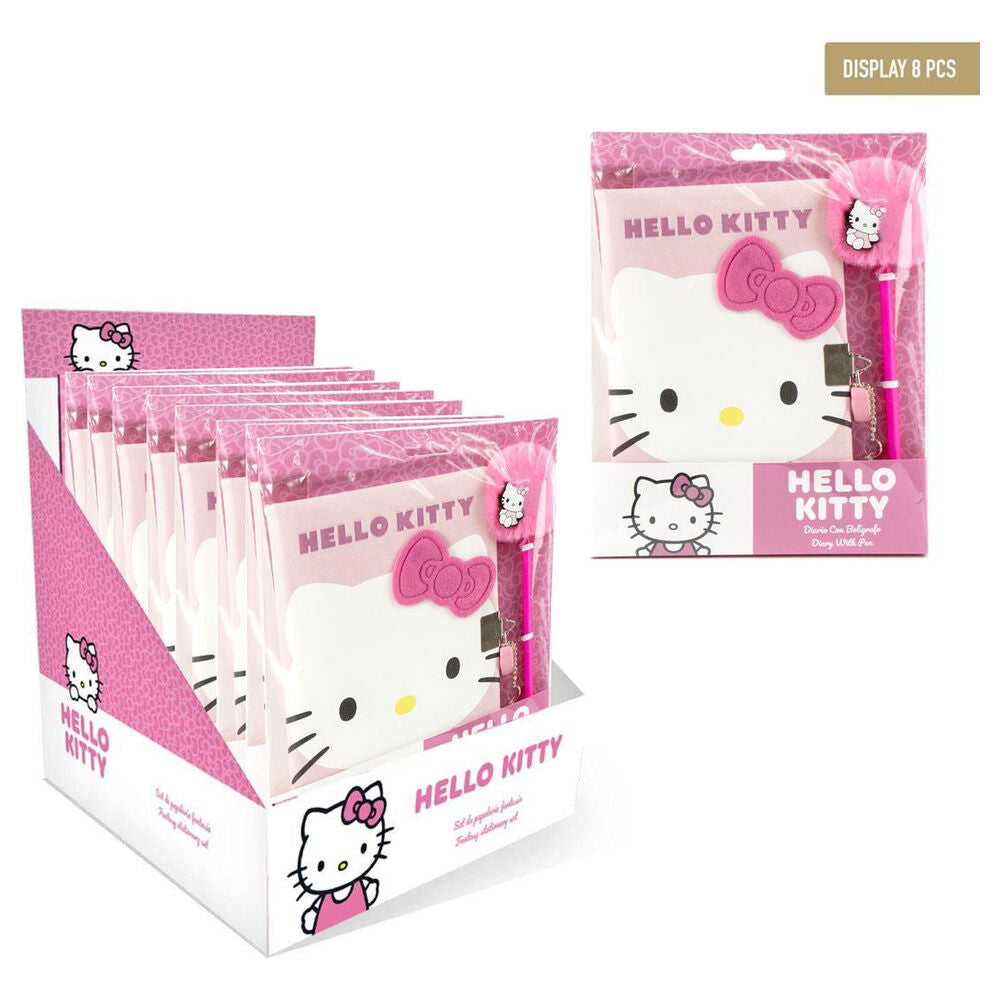 Hello Kitty Dagbok + Penna