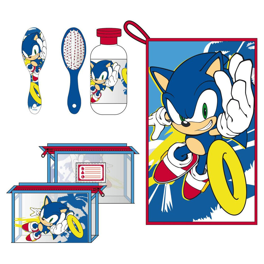 Sonic the Hedgehog Toalettväska Set