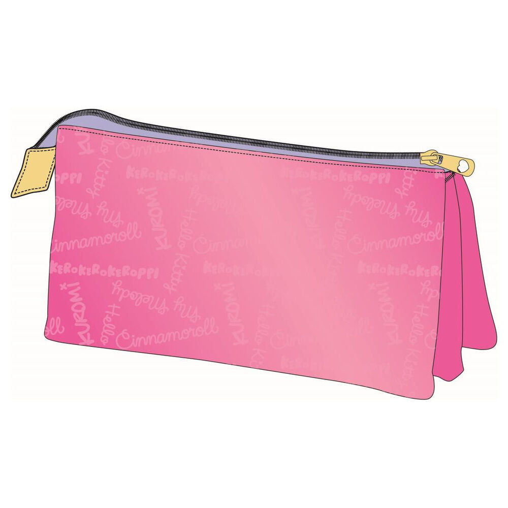 Hello Kitty och Vänner Triple Pennfodral