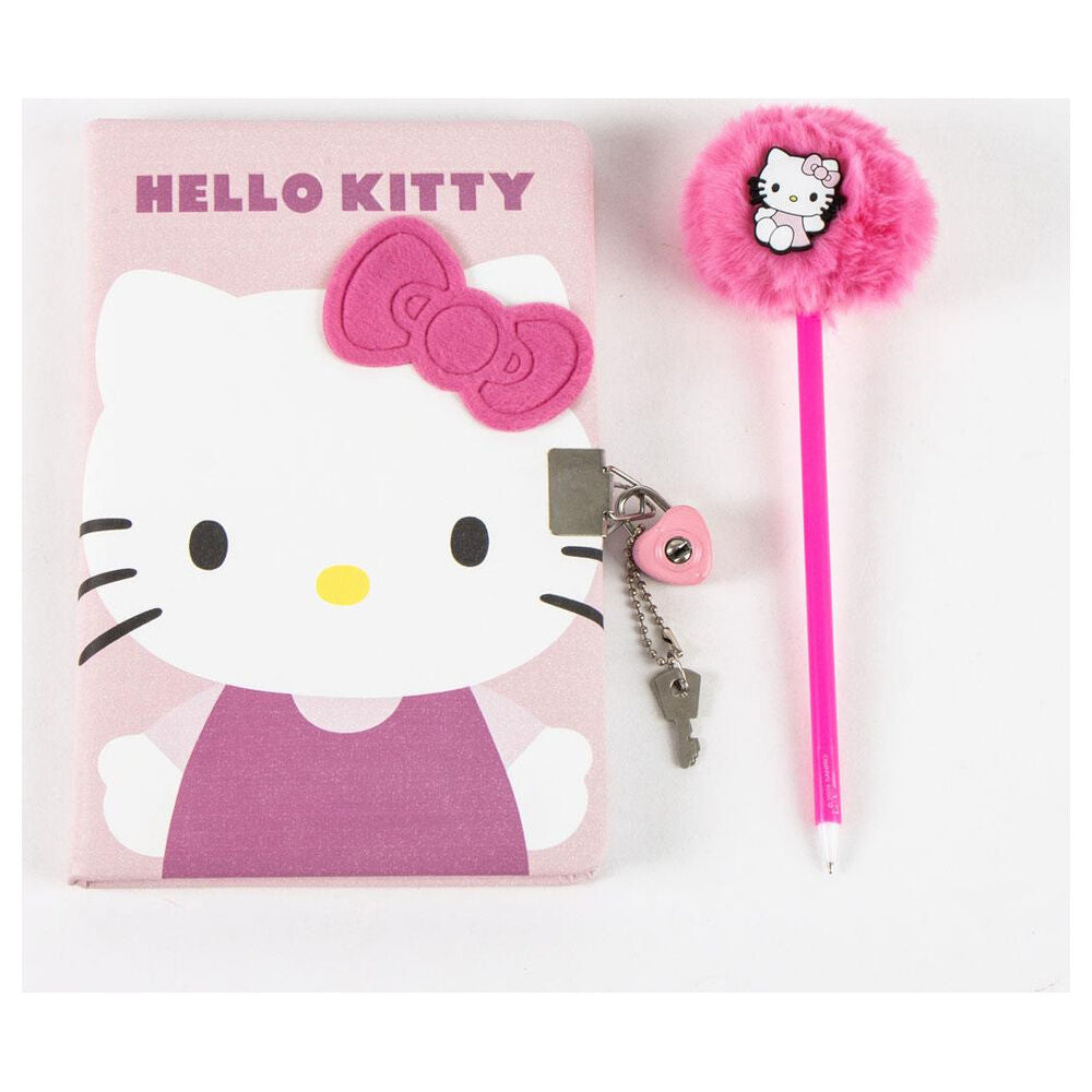 Hello Kitty Dagbok + Penna