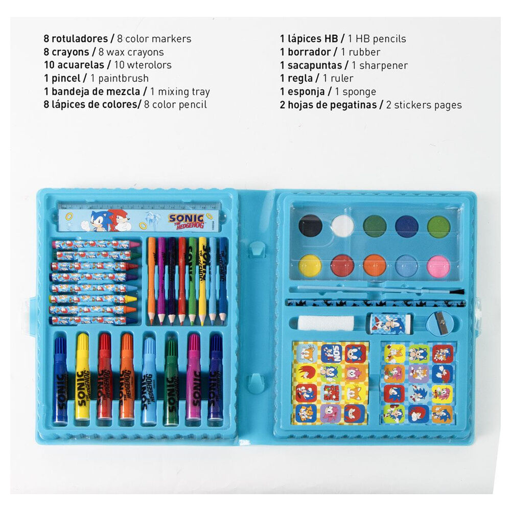 Sonic the Hedgehog Färgläggningsstationärfack