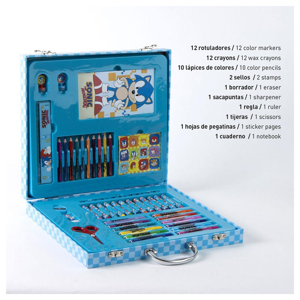 Sonic the Hedgehog Färgläggningsstationärsats