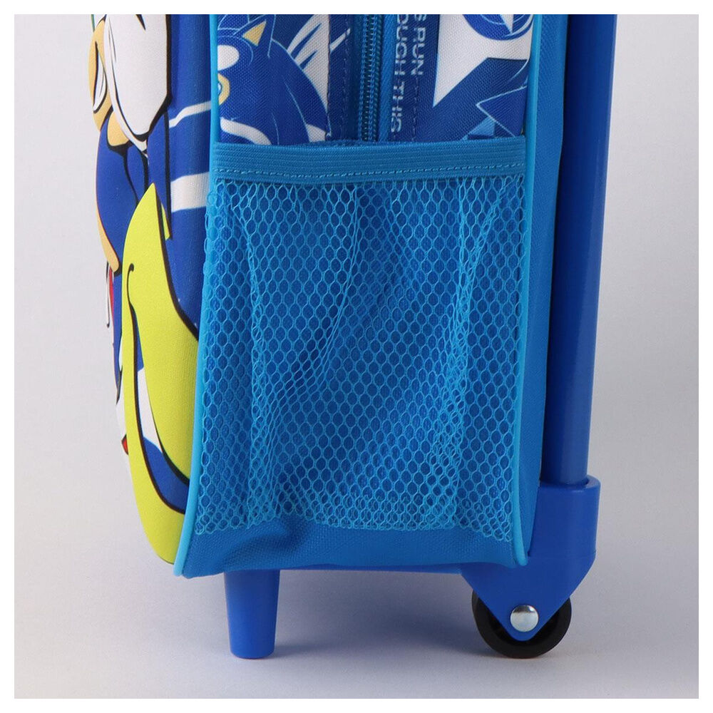 Sonic the Hedgehog 3D Ryggsäck med Hjul 30cm