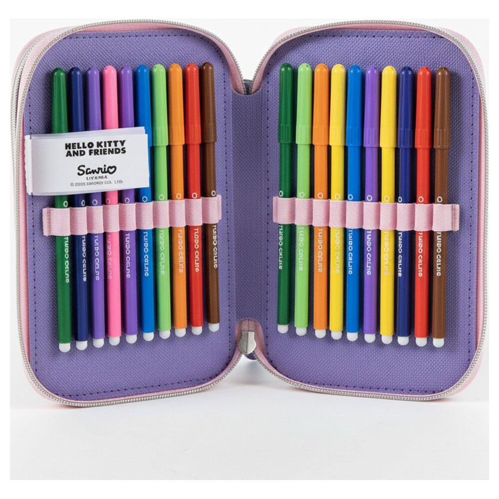 Hello Kitty Kuromi Triple Pennfodral