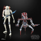 Star Wars Jedi Survivor KX Security Droid Enforcer & Droideka pack 2 figurer 15cm