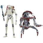 Star Wars Jedi Survivor KX Security Droid Enforcer & Droideka pack 2 figurer 15cm