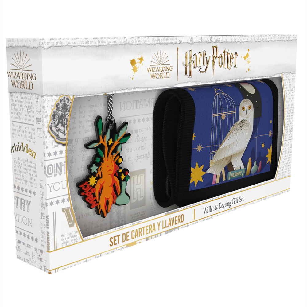 Harry Potter pack Plånbok + Nyckelring