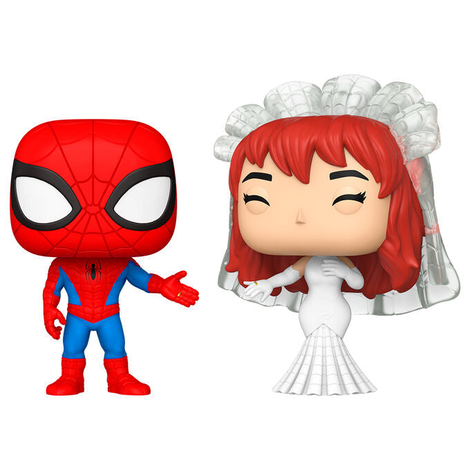 POP pack 2 figurer Marvel Spider-Man och MJ