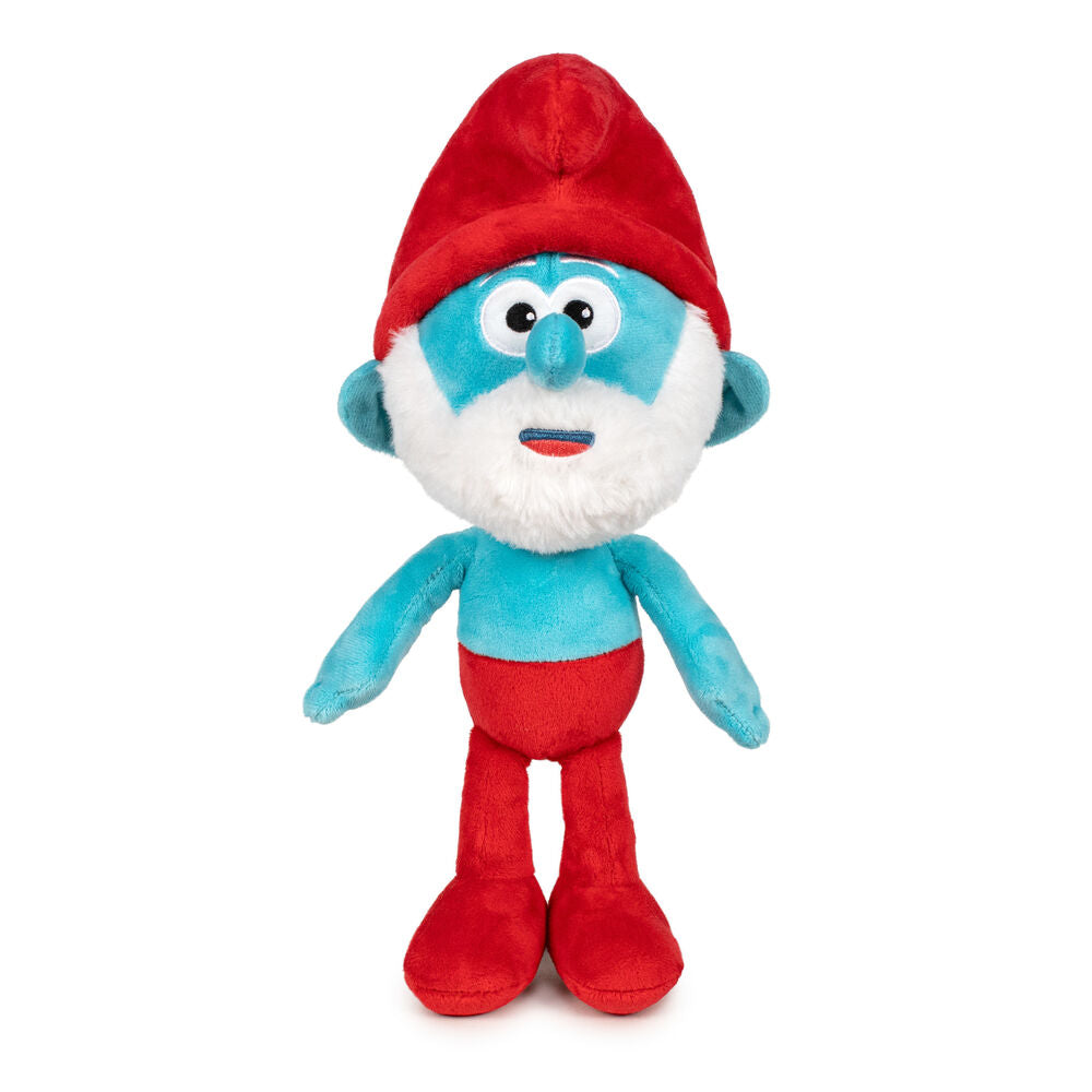 The Smurfs Movie Papa Smurf 32cm - Mjukisdocka