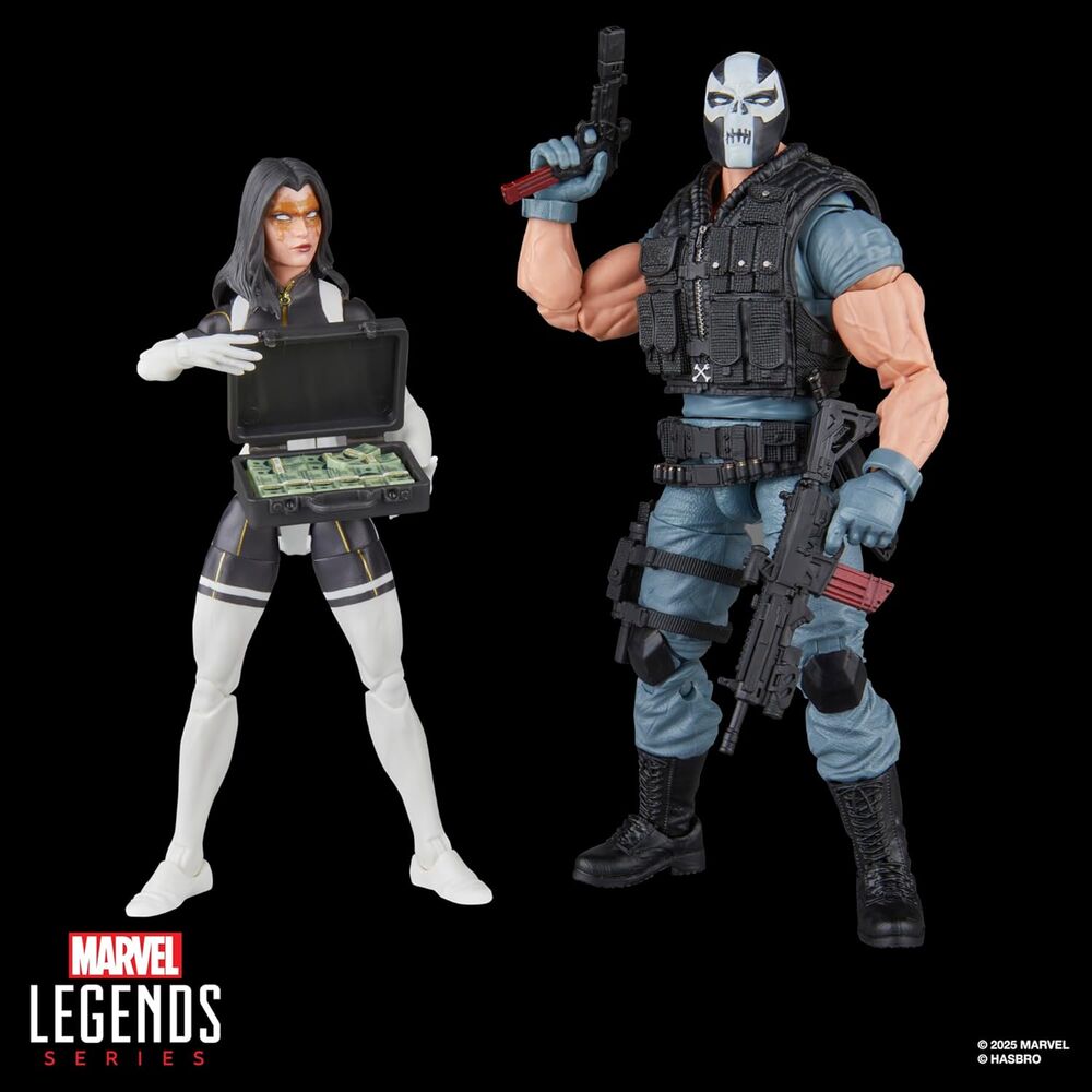 Marvel Legends Series Super Villains: Madame Masque & Crossbones Figuren 15 cm