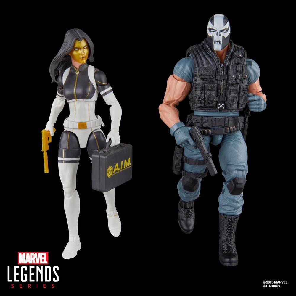 Marvel Legends Series Super Villains: Madame Masque & Crossbones Figuren 15 cm