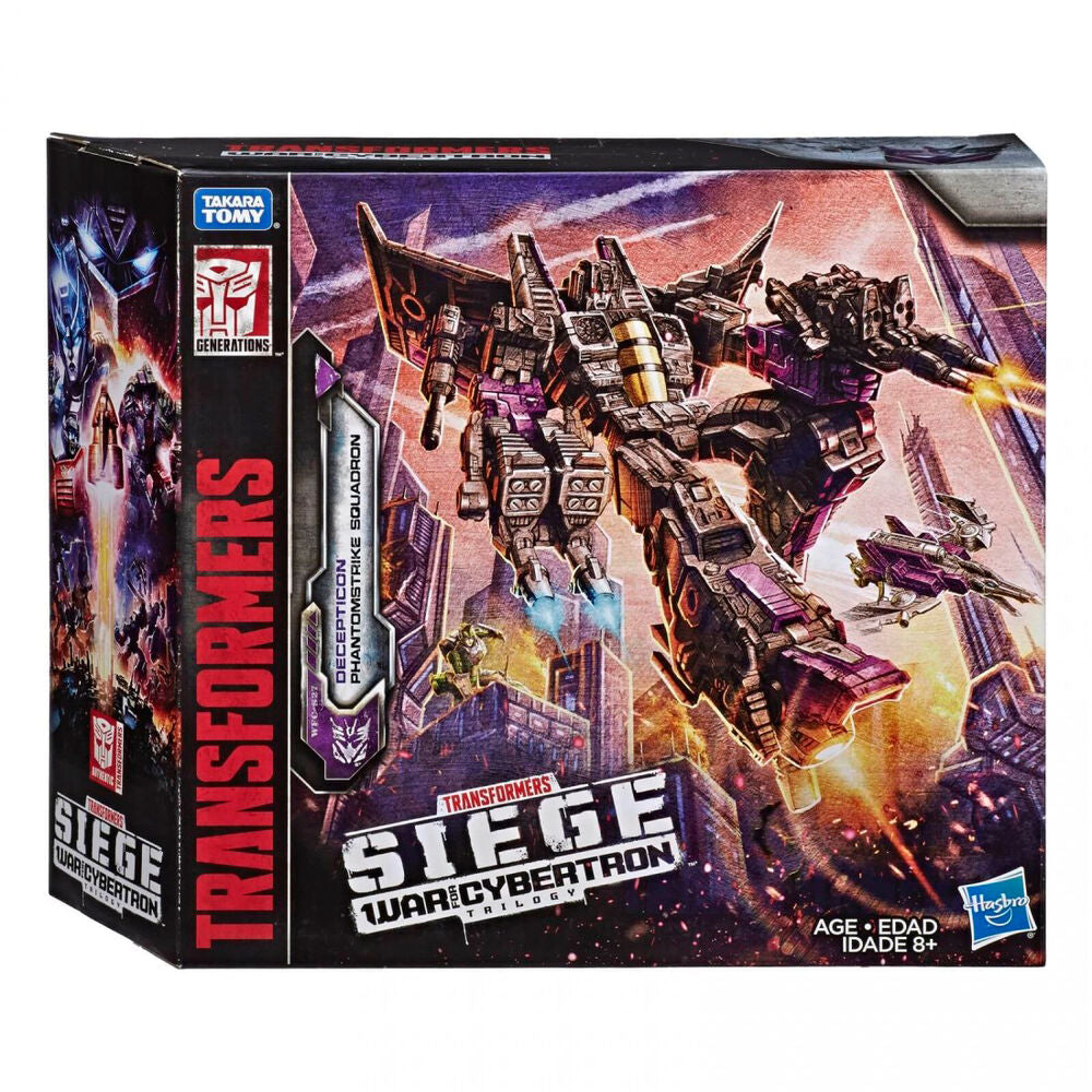 Transformers War For Cybertron Decepticon Phantomstrike Squadron Figur 20 cm