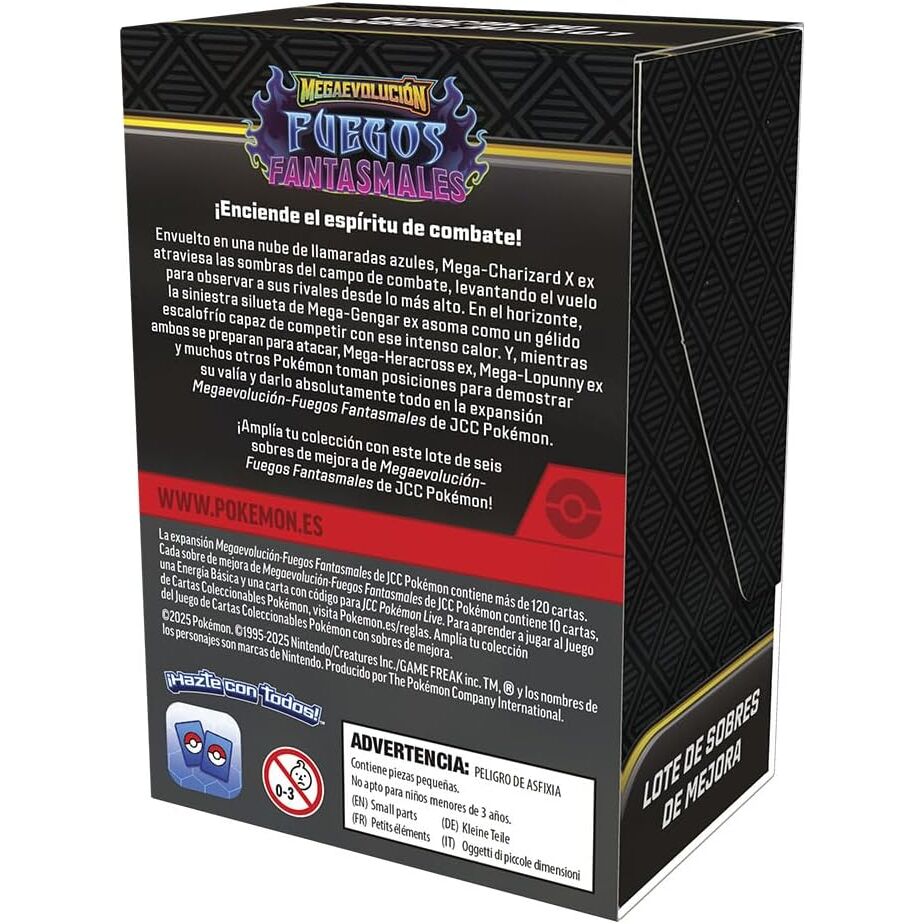 Latinamerikansk Pokémon Fantasiflamor Booster Bundle Samlarkortspel
