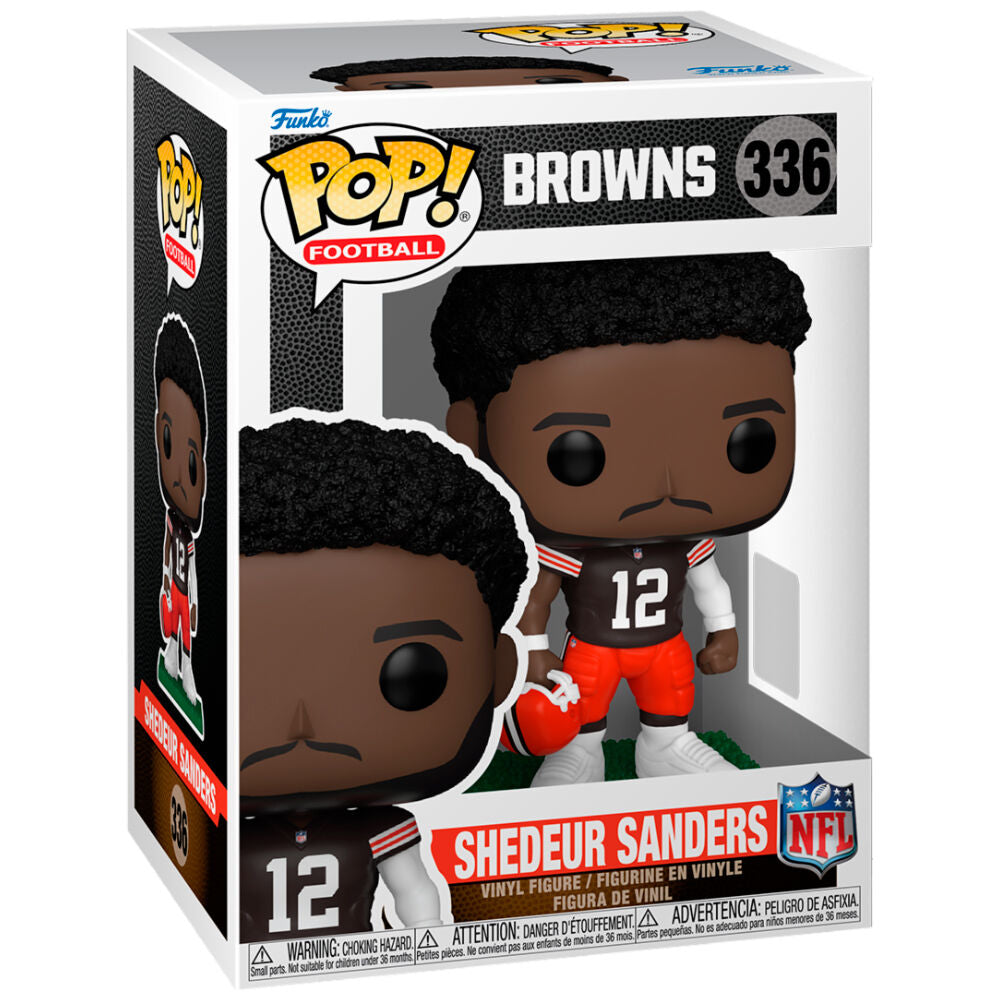 Funko POP Figur NFL Browns Shedeur Sanders - Samlarobjekt i Presentförpackning