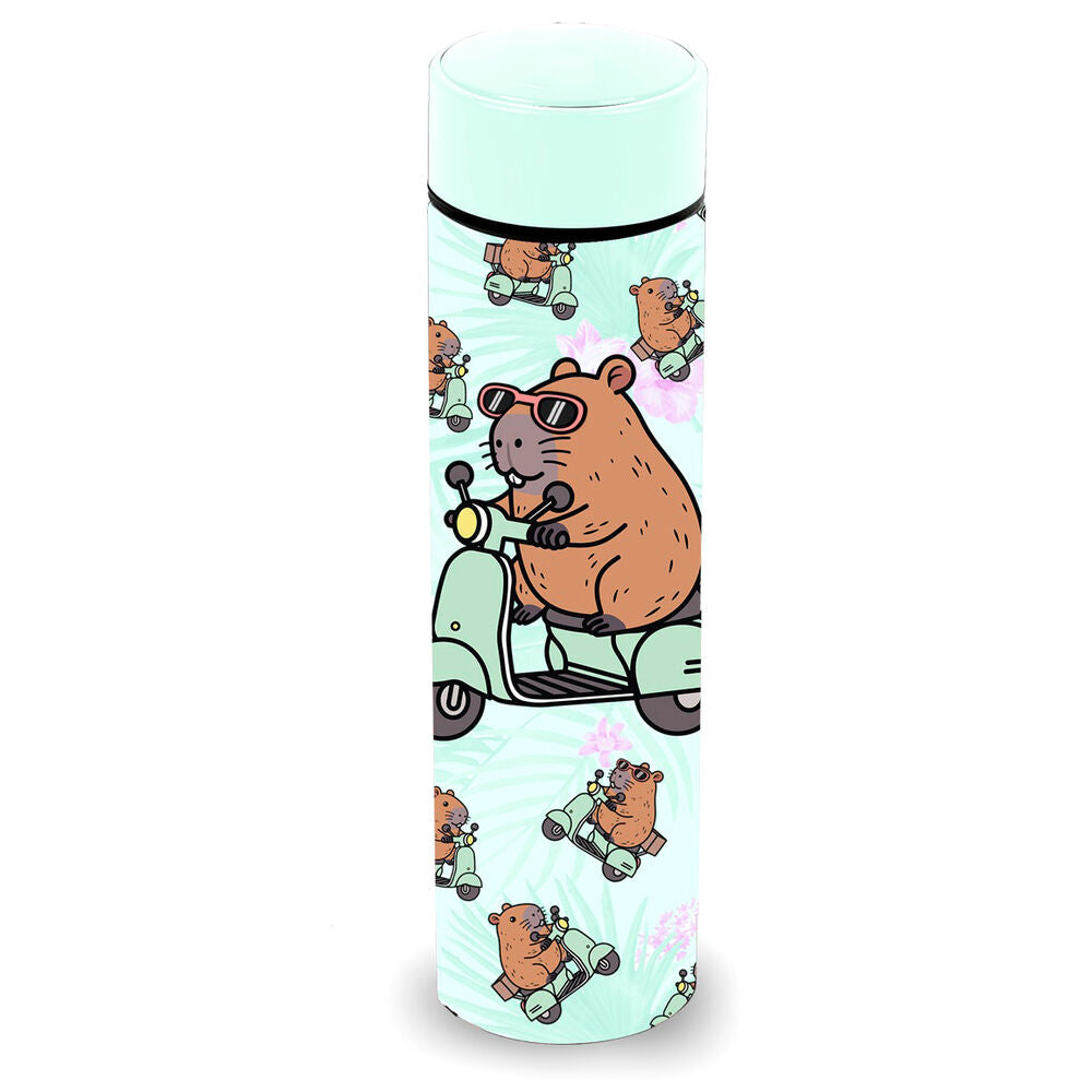 Oh My Pop! Capybara Rostfri Stålflaska 500ml