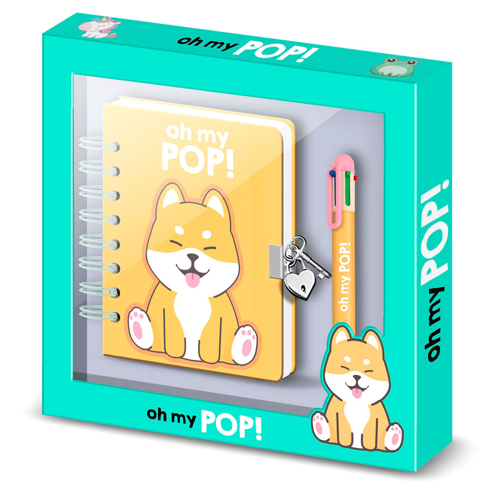 Oh My Pop! Shiba Diary + Pen