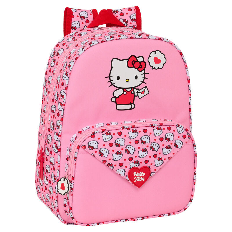 Hello Kitty Anpassningsbar Ryggsäck 34cm
