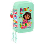 Dora the Explorer Triple Pennfodral med 37 Delar