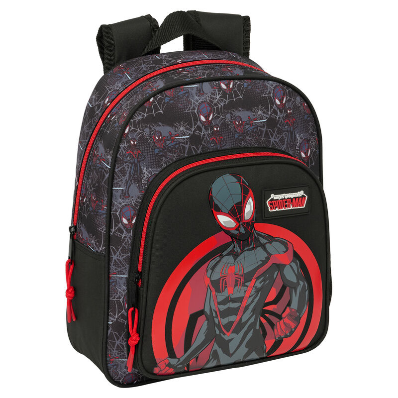 Marvel Spiderman Miles Morales Anpassningsbar Ryggsäck 33cm