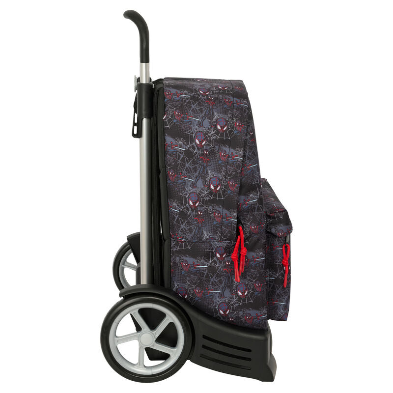 Marvel Spiderman Miles Morales Evolution Ryggsäck med Hjul 42cm