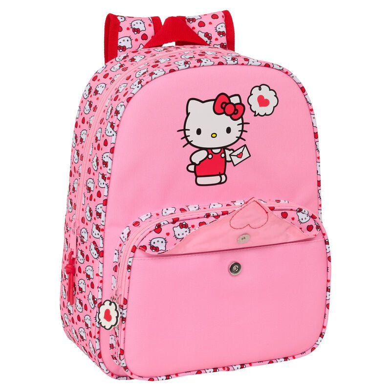 Hello Kitty Anpassningsbar Ryggsäck 34cm