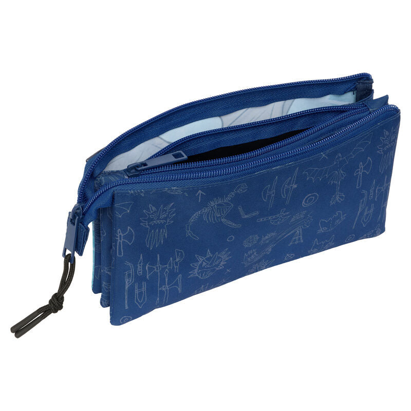 Draktränaren Triple Pennfodral - Praktiskt och Stilrent