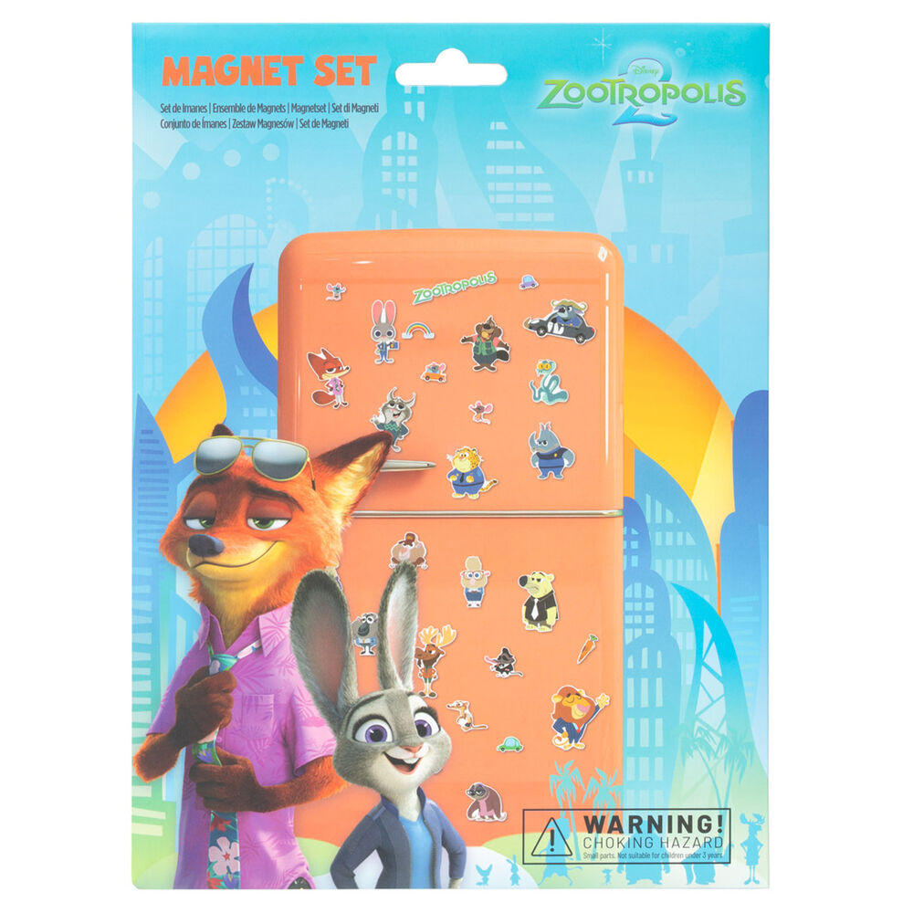 Zootopia 2 Magnetset – Fantastiska Magneter från Din Favoritfilm