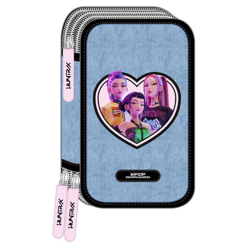 Demon Hunters Kpop Huntrix Triple Pennfodral 37pcs