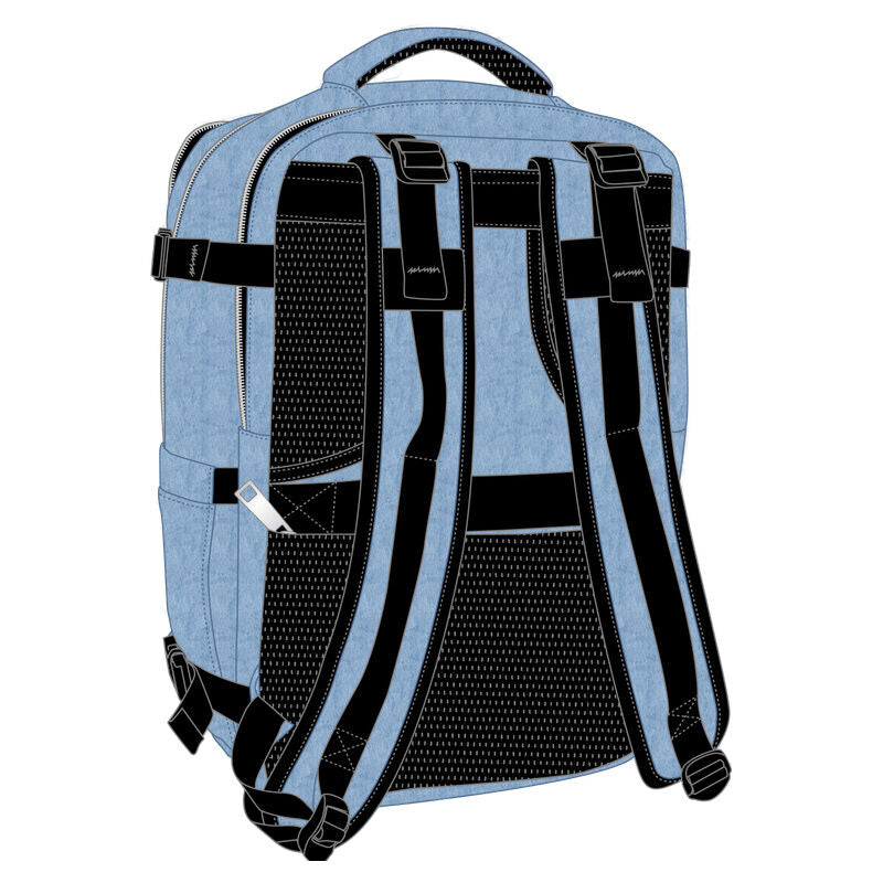 Demon Hunters Kpop Huntrix Cabin Travel Ryggsäck 44cm