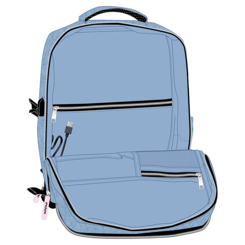 Demon Hunters Kpop Huntrix Cabin Travel Ryggsäck 44cm