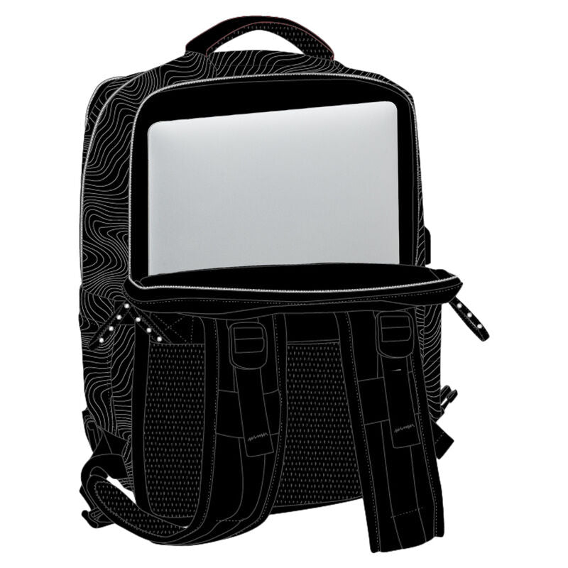 Demon Hunters Kpop Energy Cabin Travel Ryggsäck 44cm