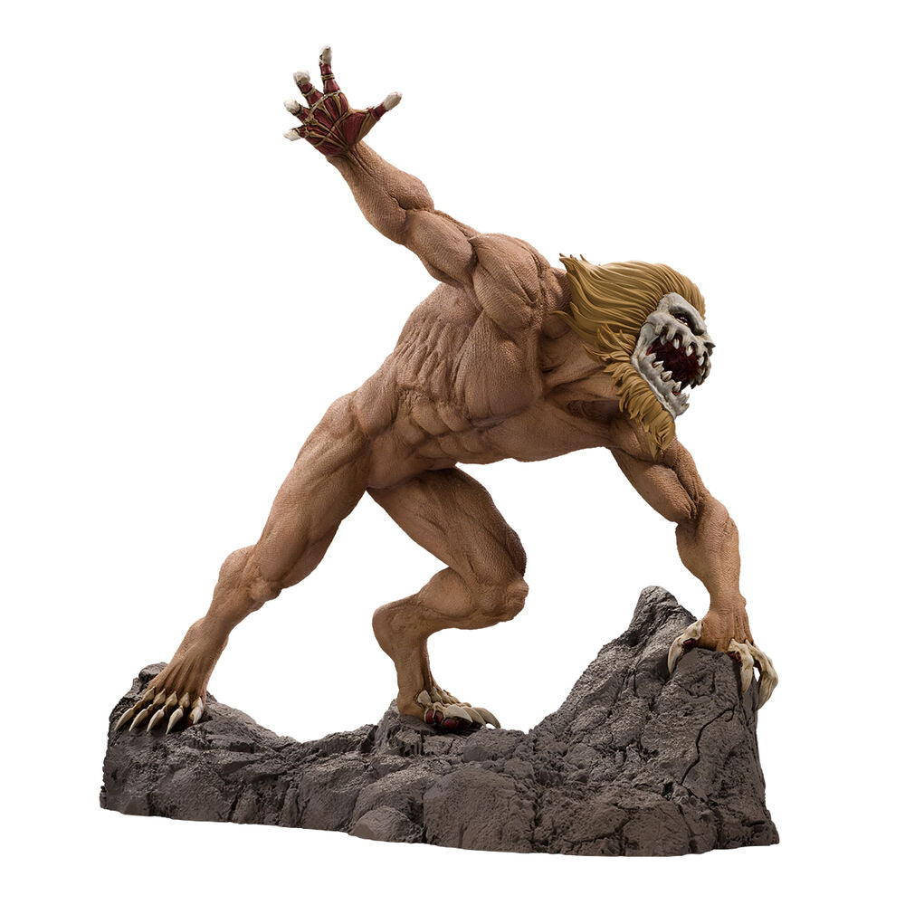 Attack on Titan Mega Impact Jaw Titan Slaget om Himlen och Jorden Ichibansho figur 23 cm