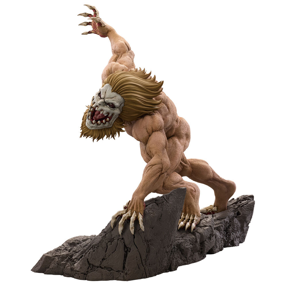 Attack on Titan Mega Impact Jaw Titan Slaget om Himlen och Jorden Ichibansho figur 23 cm