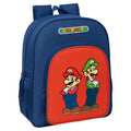 Super Mario Bros Mamma Mia anpassningsbar Ryggsäck 38cm